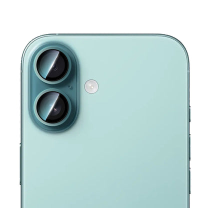 iPhone 16 CaseWorld Alloy Two-Color Serisi Lens Koruyucu