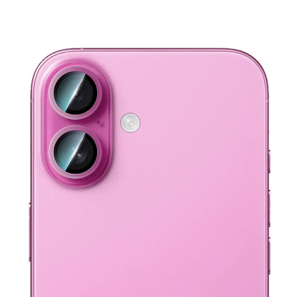 iPhone 16 CaseWorld Alloy Two-Color Serisi Lens Koruyucu