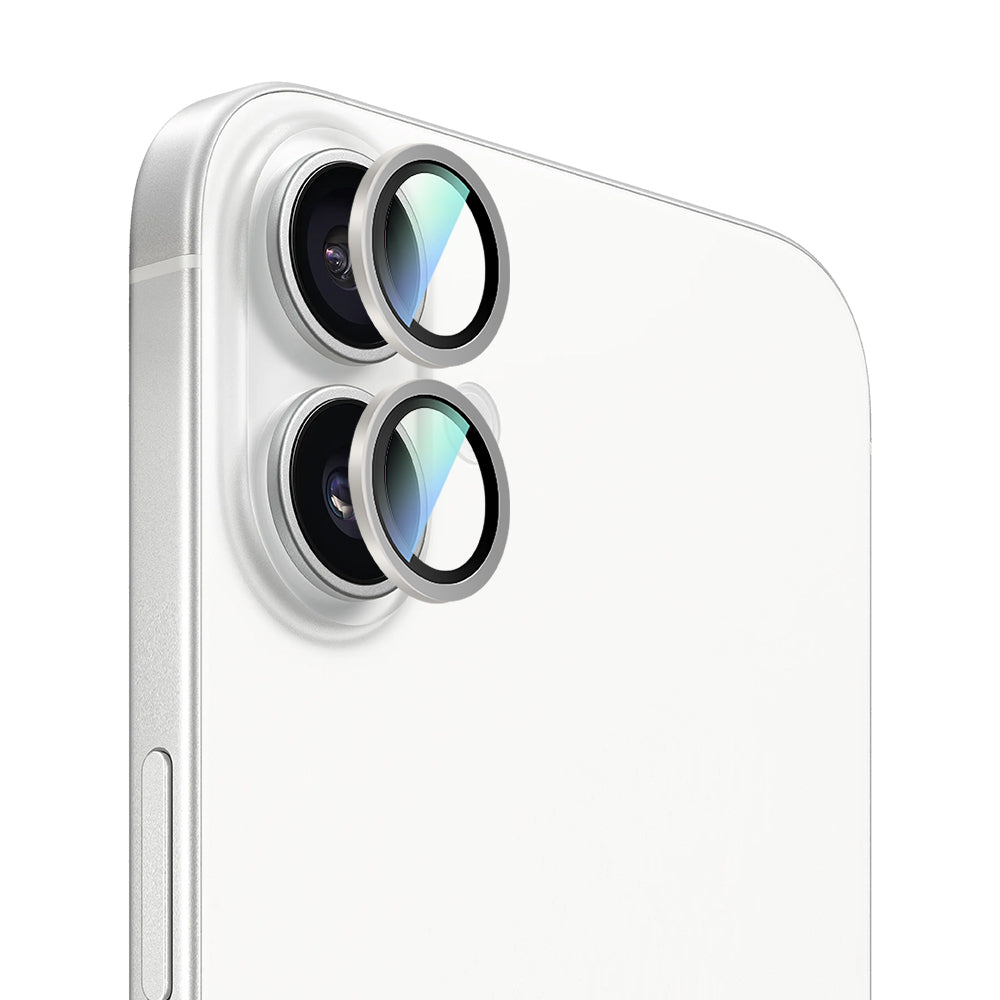 iPhone 16 CaseWorld Alloy Two-Color Serisi Lens Koruyucu