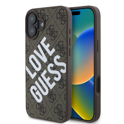 iPhone 16 Kılıf Guess Orjinal Lisanslı Big Love Guess Kapak