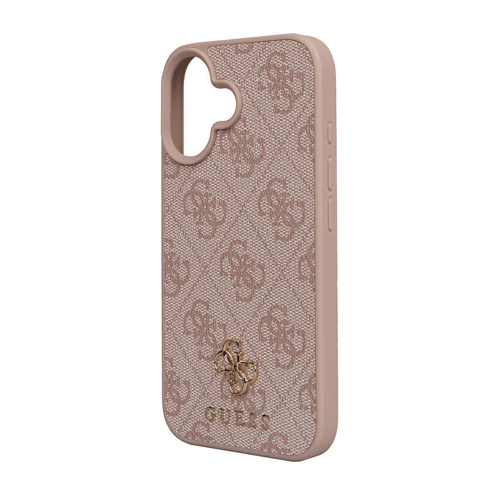 iPhone 16 Kılıf Guess Orjinal Lisanslı M-safe Şarj Özellikli Small 4G Classic Kapak