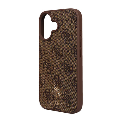 iPhone 16 Kılıf Guess Orjinal Lisanslı M-safe Şarj Özellikli Small 4G Classic Kapak
