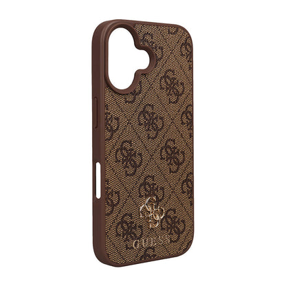 iPhone 16 Kılıf Guess Orjinal Lisanslı M-safe Şarj Özellikli Small 4G Classic Kapak