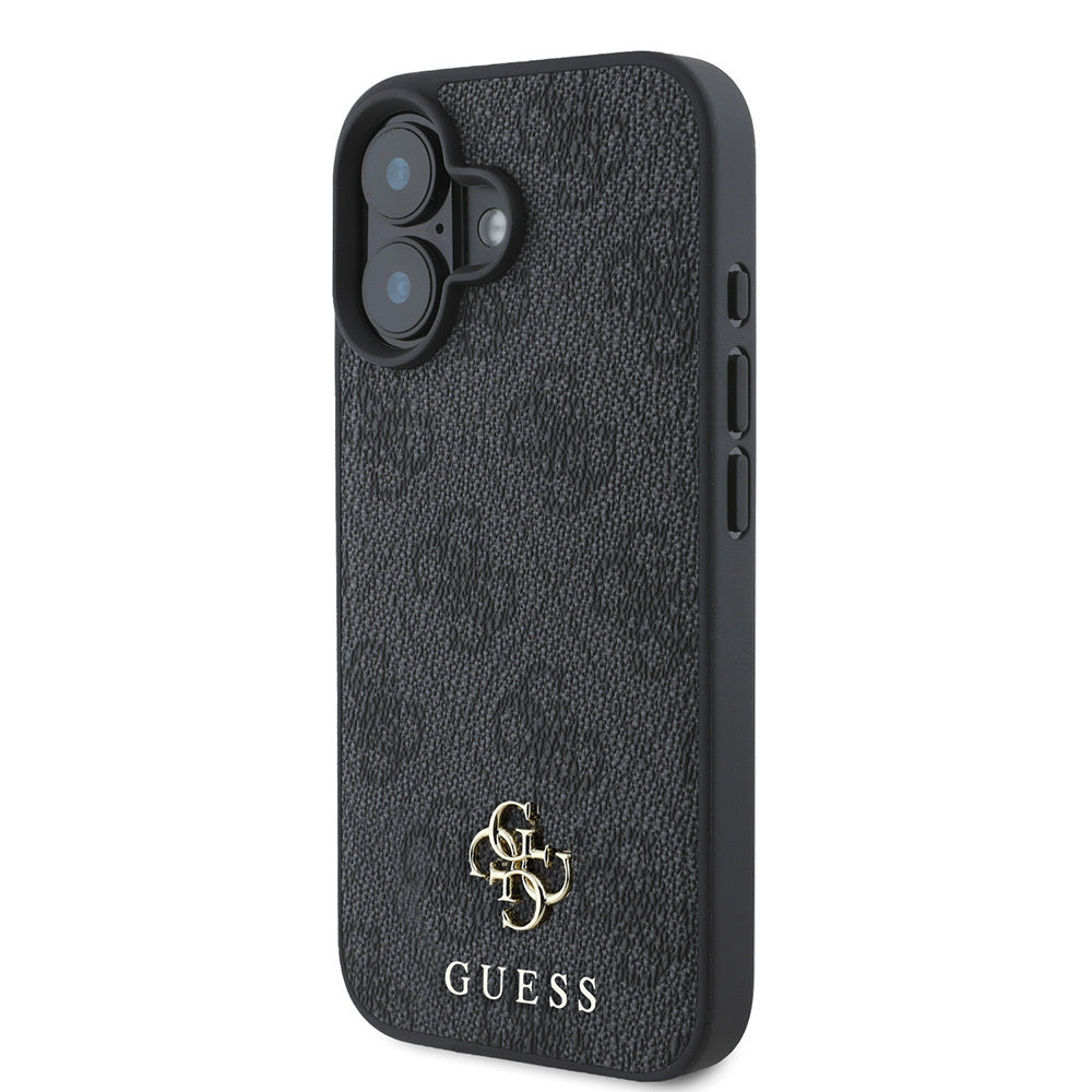 iPhone 16 Kılıf Guess Orjinal Lisanslı M-safe Şarj Özellikli Small 4G Classic Kapak