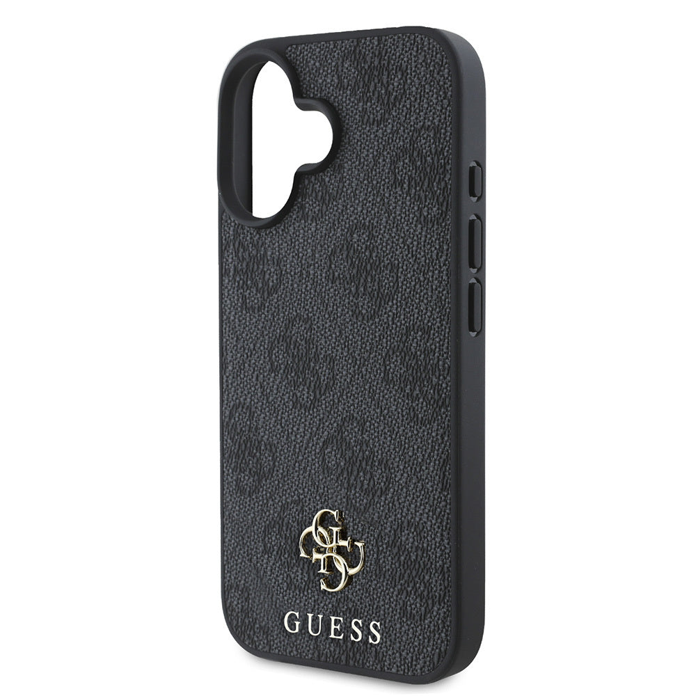 iPhone 16 Kılıf Guess Orjinal Lisanslı M-safe Şarj Özellikli Small 4G Classic Kapak