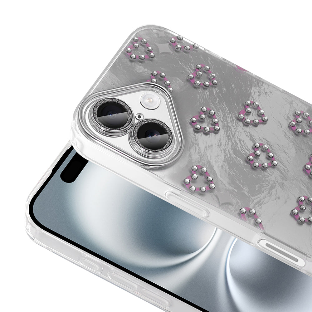 Apple iPhone 16 Kılıf Kamera Korumalı Figürlü Zore Ponti Silikon Kapak