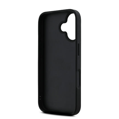 iPhone 16 Kılıf Karl Lagerfeld Orjinal Lisanslı Askılı Saffiano Athleisure Şerit Çizgili Kapak