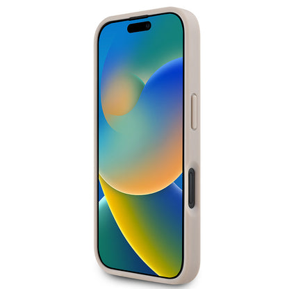 iPhone 16 Kılıf Karl Lagerfeld Orjinal Lisanslı M-safe Şarj Özellikli KL Yazılı Hot Stamp Kapak
