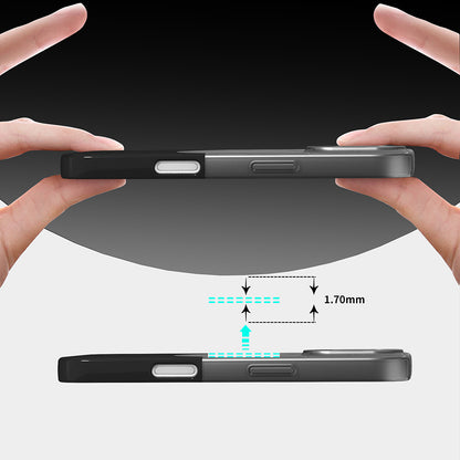 Apple iPhone 16 Kılıf M-Safe Şarj Özellikli Mıknatıslı Zore Duble Kapak