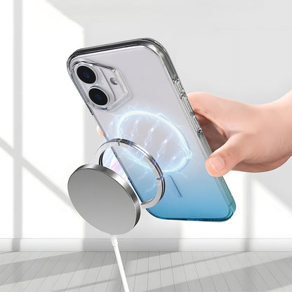 Apple iPhone 16 Kılıf M-Safe Şarj Özellikli Zore Septik Silikon Kapak