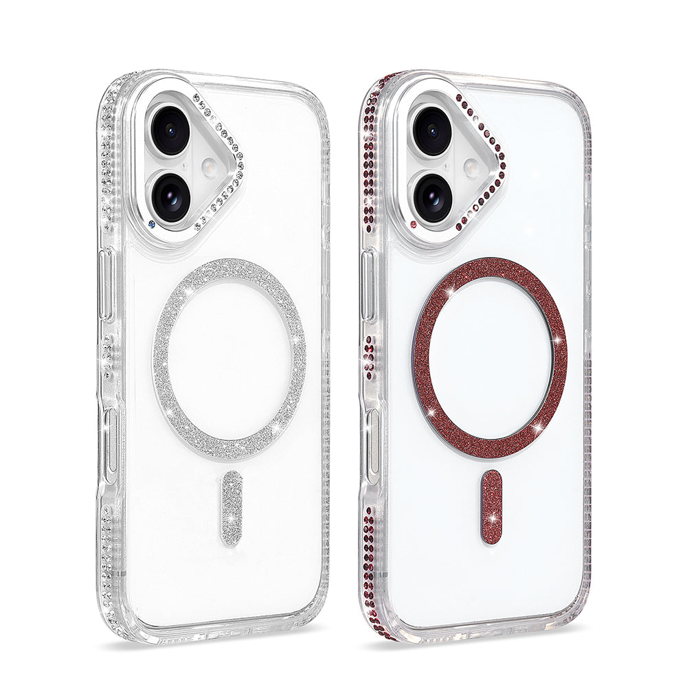 Apple iPhone 16 Kılıf M-safe Şarj Özellikli Zore Tera Silikon Kapak