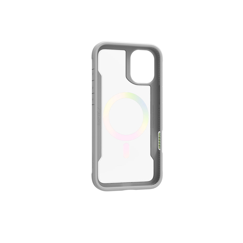 iPhone 16 Kılıf M-safe Şarj Özellikli Airbagli Raptic Shield 2.0 Serisi Şeffaf Arka Yüzey Kapak
