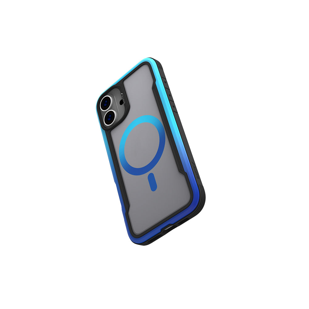 iPhone 16 Kılıf M-safe Şarj Özellikli Airbagli Raptic Shield 2.0 Serisi Şeffaf Arka Yüzey Kapak