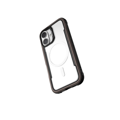 iPhone 16 Kılıf M-safe Şarj Özellikli Airbagli Raptic Shield Serisi Şeffaf Arka Yüzey Kapak