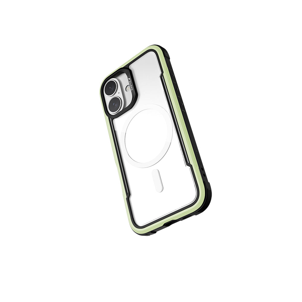 iPhone 16 Kılıf M-safe Şarj Özellikli Airbagli Raptic Shield Serisi Şeffaf Arka Yüzey Kapak