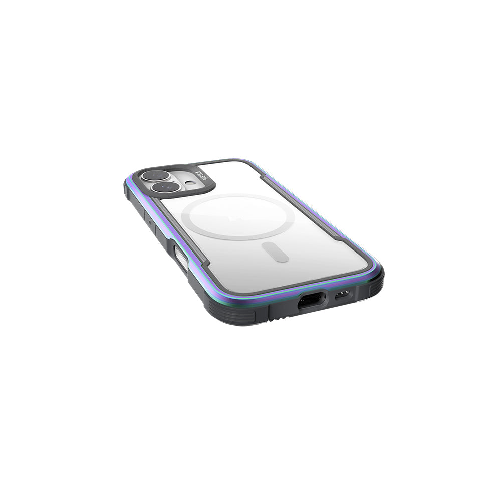 iPhone 16 Kılıf M-safe Şarj Özellikli Airbagli Raptic Shield Serisi Şeffaf Arka Yüzey Kapak