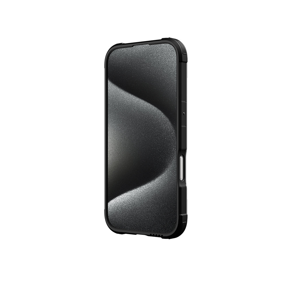 iPhone 16 Kılıf M-safe Şarj Özellikli Airbagli Raptic Shield Serisi Şeffaf Arka Yüzey Kapak