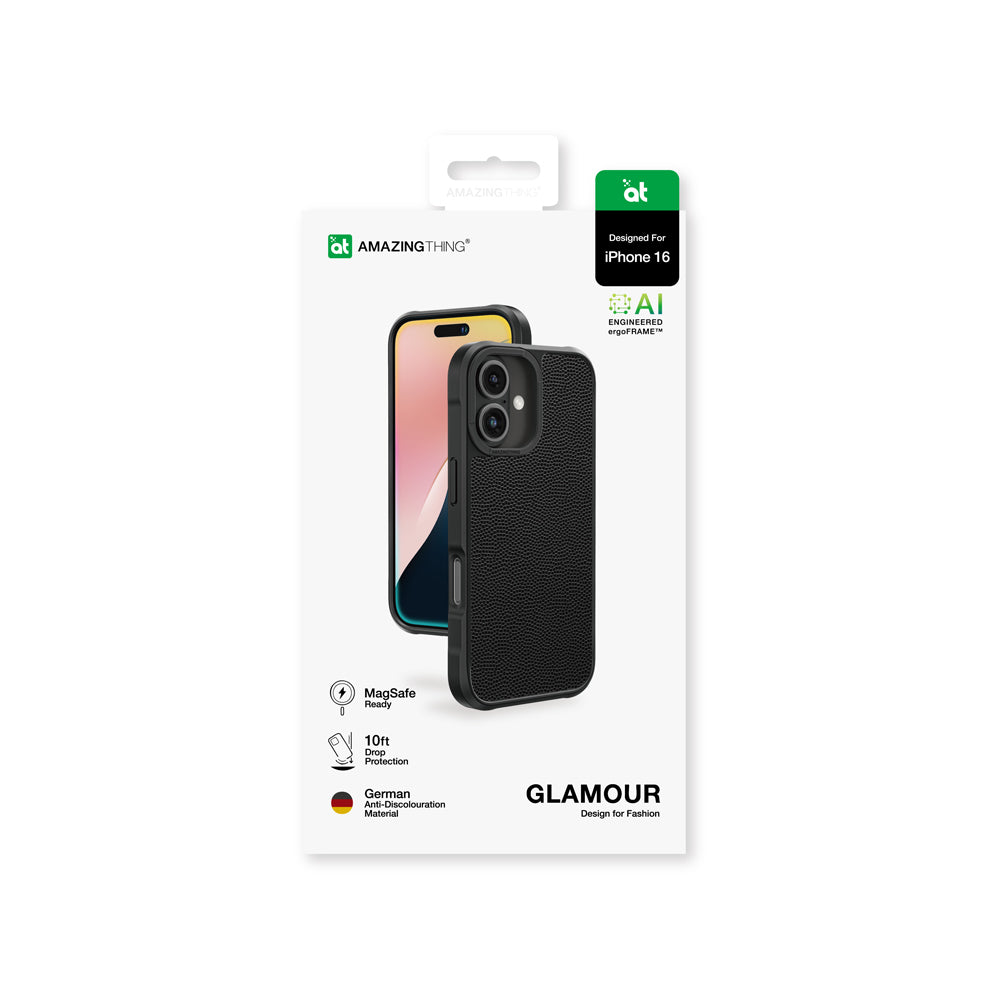iPhone 16 Kılıf M-safe Şarj Özellikli Amazingthing Glamour Serisi Kapak