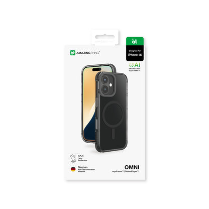 iPhone 16 Kılıf M-safe Şarj Özellikli Amazingthing Omni Serisi Kapak