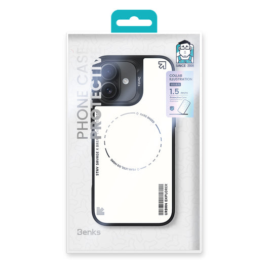 iPhone 16 Kılıf M-safe Şarj Özellikli Benks Dynamic Basis Kapak