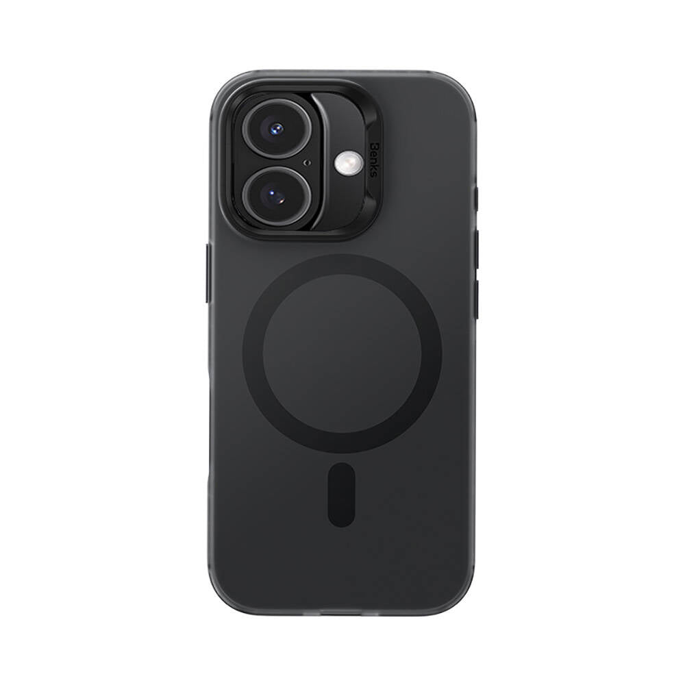 iPhone 16 Kılıf M-safe Şarj Özellikli Benks Lucid Armor Kapak