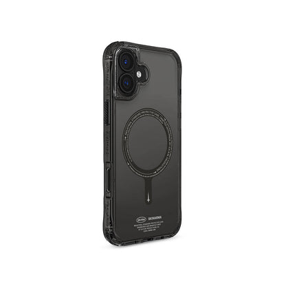 iPhone 16 Kılıf M-safe Şarj Özellikli Şeffaf Airbag Tasarımlı Skinarma Saido Kapak