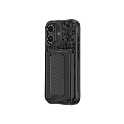 iPhone 16 Kılıf M-safe Şarj Özellikli Standlı Kartlıklı Set Amazingthing Glamour Luxe Serisi Kapak
