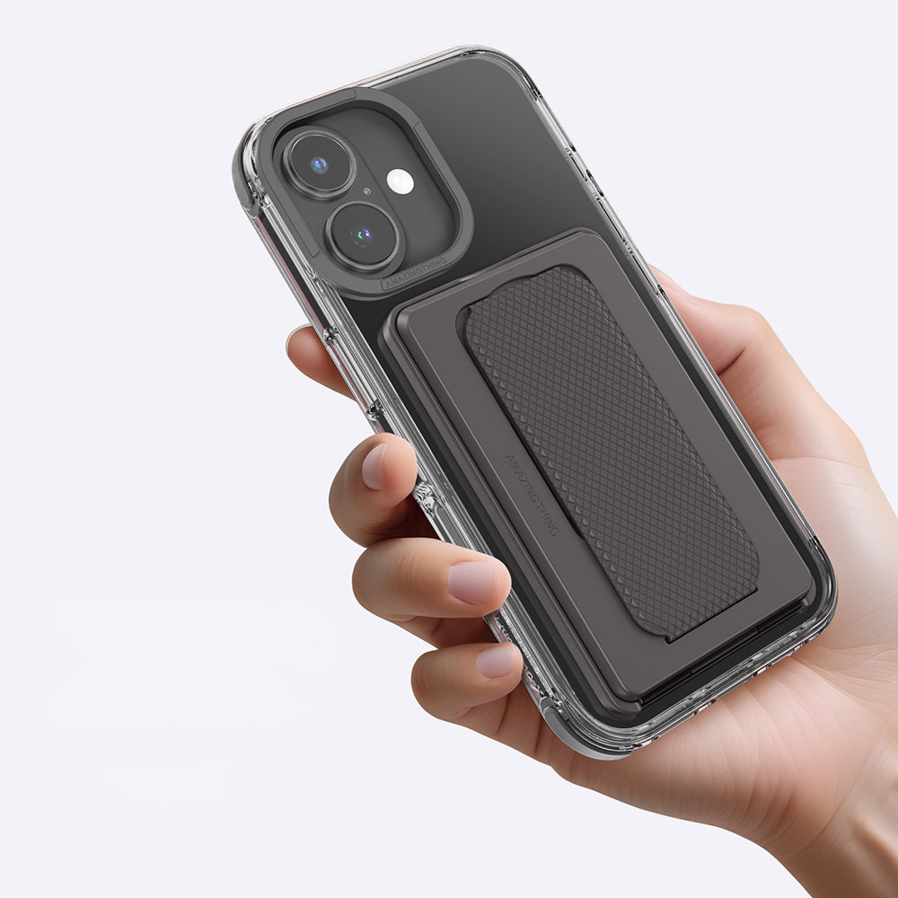 iPhone 16 Kılıf M-safe Şarj Özellikli Standlı Set Amazingthing Omni Adventure Serisi Kapak