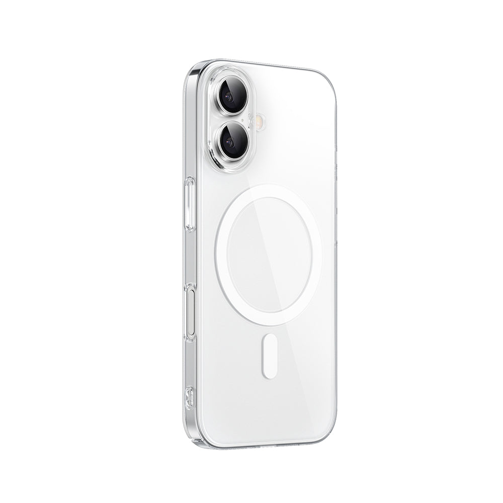 iPhone 16 Kılıf M-safe Şarj Özellikli Wiwu YXK-207 Invisible Pro Sert PC Kapak