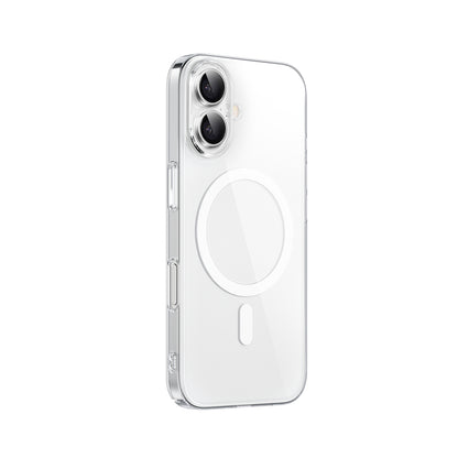 iPhone 16 Kılıf M-safe Şarj Özellikli Wiwu YXK-207 Invisible Pro Sert PC Kapak