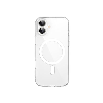 iPhone 16 Kılıf M-safe Şarj Özellikli Wiwu YXK-207 Invisible Pro Sert PC Kapak