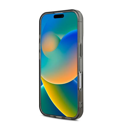 iPhone 16 Kılıf Mercedes Benz Orjinal Lisanslı M-safe Şarj Özellikli Saydam Yüzey Silver Ring Kapak