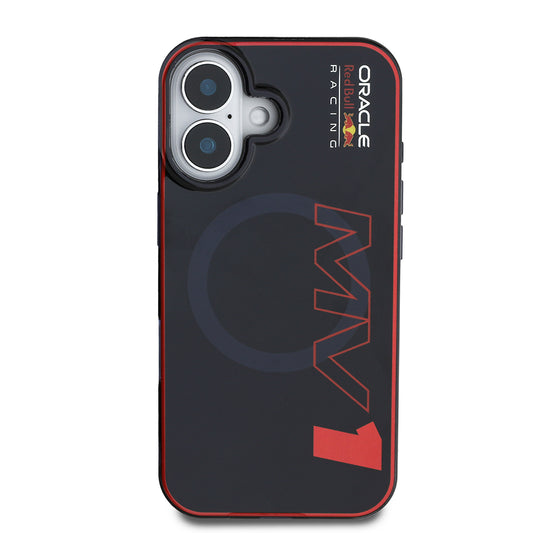 iPhone 16 Kılıf Redbull Orjinal Lisanslı M-safe Şarj Özellikli Çift Katmanlı Sert PC Büyük Boy MV Kapak