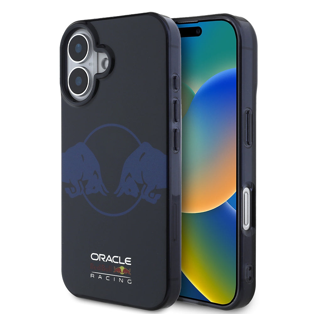 iPhone 16 Kılıf Redbull Orjinal Lisanslı M-safe Şarj Özellikli IML Çift Boğa Baskılı Sert PC Kapak