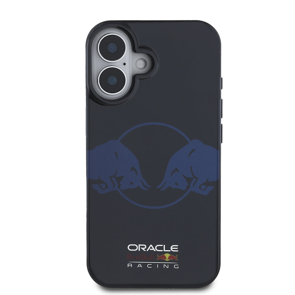 iPhone 16 Kılıf Redbull Orjinal Lisanslı M-safe Şarj Özellikli IML Çift Boğa Baskılı Sert PC Kapak