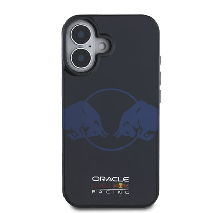 iPhone 16 Kılıf Redbull Orjinal Lisanslı M-safe Şarj Özellikli IML Çift Boğa Baskılı Sert PC Kapak