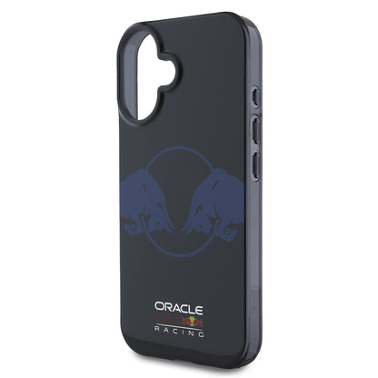 iPhone 16 Kılıf Redbull Orjinal Lisanslı M-safe Şarj Özellikli IML Çift Boğa Baskılı Sert PC Kapak