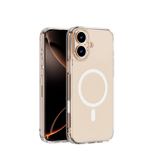 iPhone 16 Kılıf Wiwu MCC-102 Magnetic Crystal Sert PC Kapak