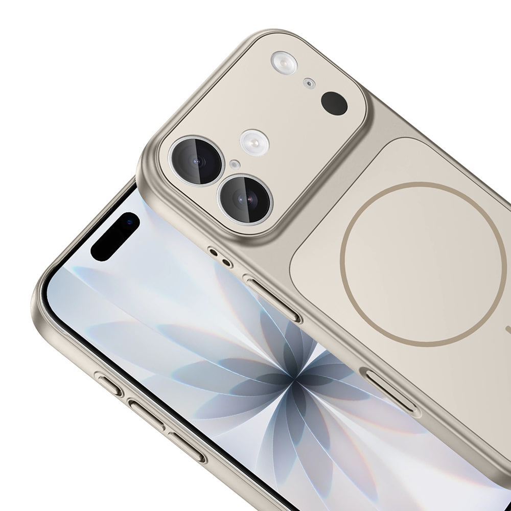 Apple iPhone 16 Kılıf Zore M-Safe Şarj Özellikli Kamera Korumalı Formen Kapak