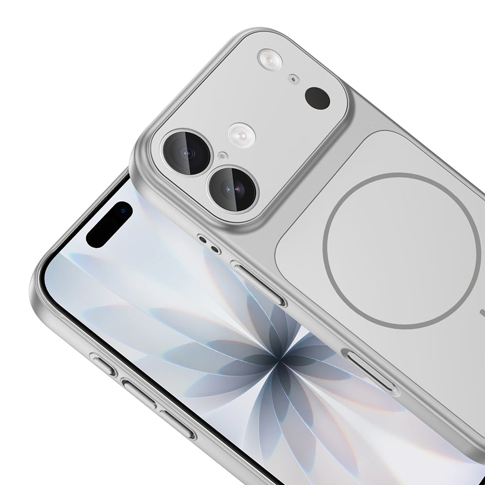 Apple iPhone 16 Kılıf Zore M-Safe Şarj Özellikli Kamera Korumalı Formen Kapak
