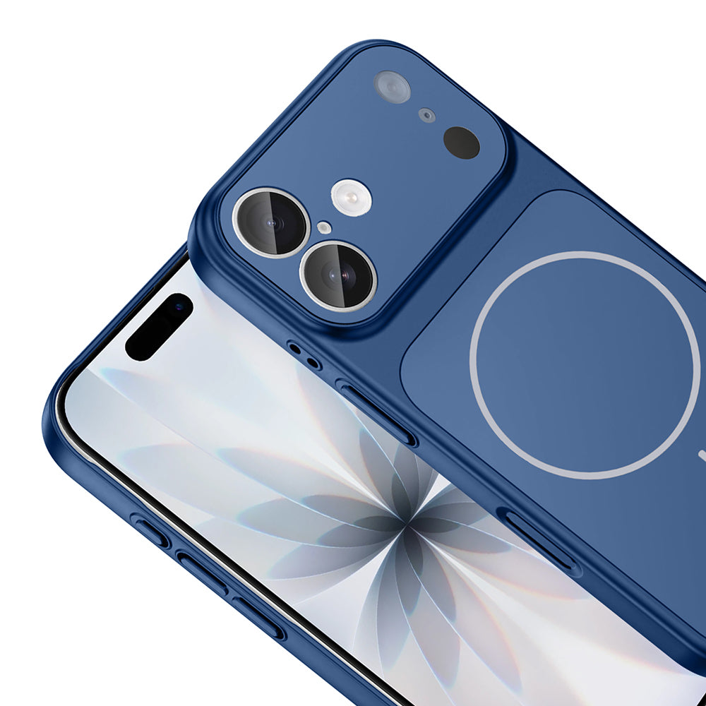 Apple iPhone 16 Kılıf Zore M-Safe Şarj Özellikli Kamera Korumalı Formen Kapak