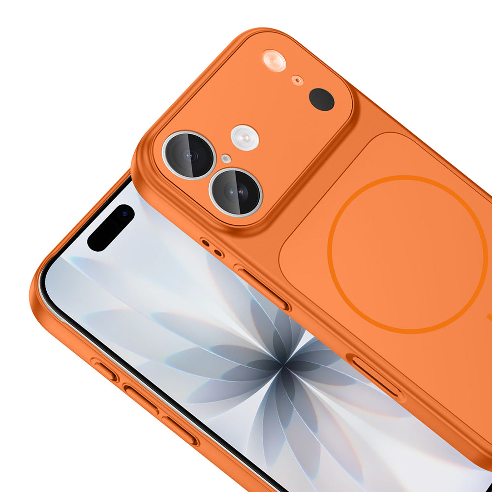 Apple iPhone 16 Kılıf Zore M-Safe Şarj Özellikli Kamera Korumalı Formen Kapak