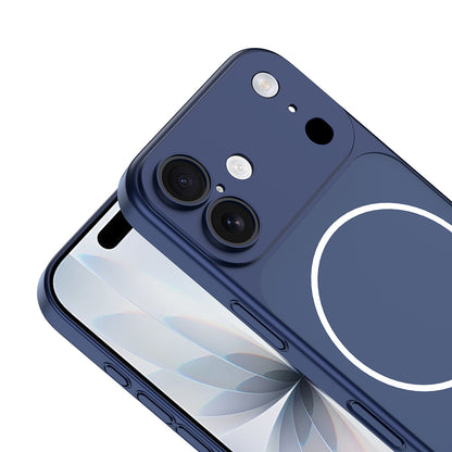 Apple iPhone 16 Kılıf Zore M-Safe Şarj Özellikli Kamera Korumalı Spark Kapak