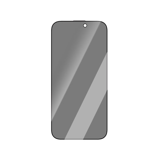 iPhone 16 Plus CaseWorld 0.25mm Privacy 3D Temperli Cam Ekran Koruyucu + Uygulama Aparatlı