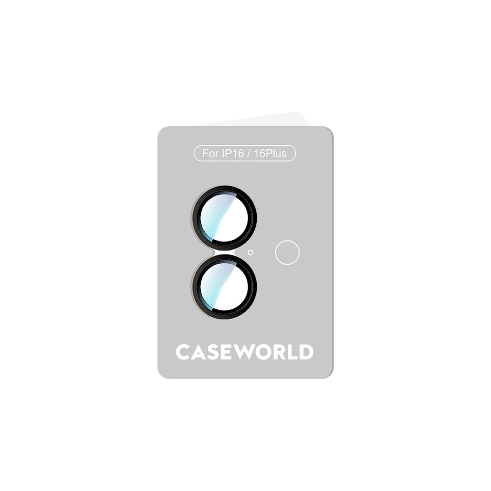 iPhone 16 Plus CaseWorld Alloy Serisi Oleofobik Anti Reflective Kamera Lens Koruyucu