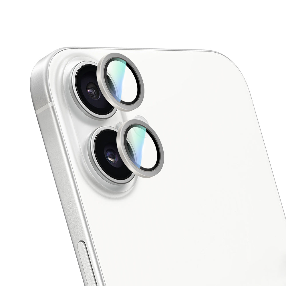 iPhone 16 Plus CaseWorld Alloy Serisi Oleofobik Anti Reflective Kamera Lens Koruyucu
