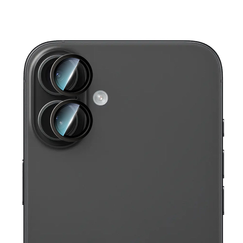 iPhone 16 Plus CaseWorld Alloy Two-Color Serisi Lens Koruyucu