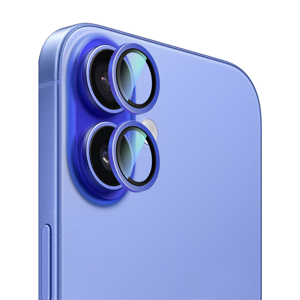 iPhone 16 Plus CaseWorld Alloy Two-Color Serisi Lens Koruyucu