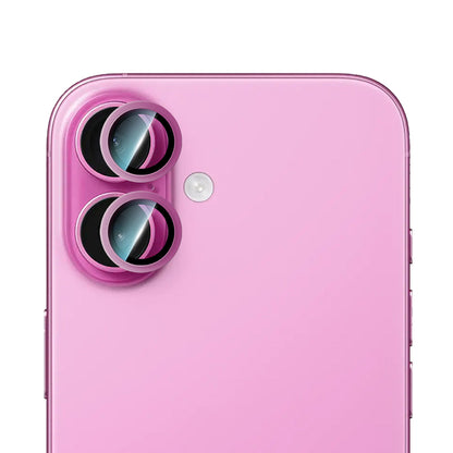iPhone 16 Plus CaseWorld Alloy Two-Color Serisi Lens Koruyucu