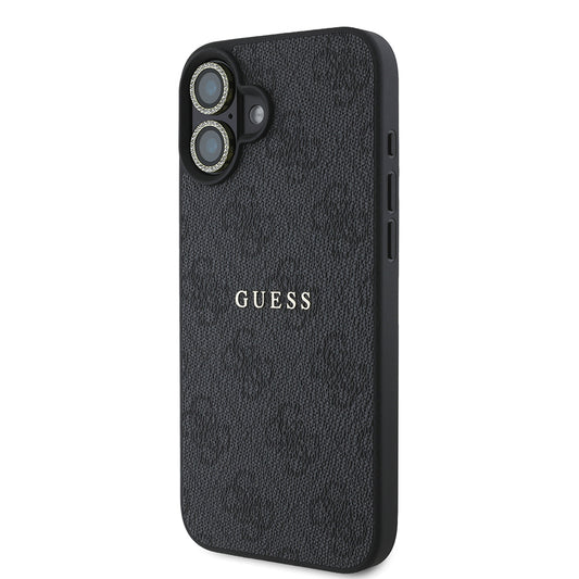 iPhone 16 Plus Guess Orjinal Lisanslı Kılıf + Ekran Koruyucu + Lens Koruyucu 3in1 Aksesuar Seti